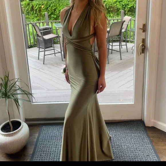 Dresses | Green Atria Prom Dress | Poshmark Dresses | Green Atria Prom Dress | Poshmark